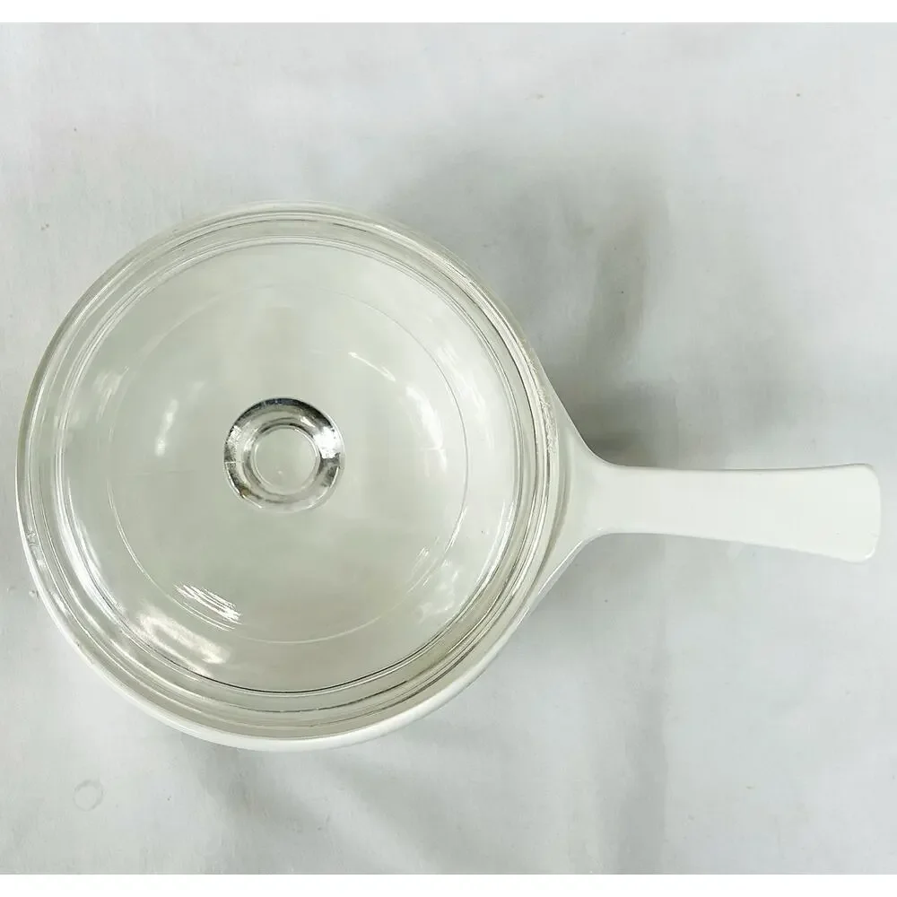 Corning Ware Spice Of Life Set of 2 Pans & 1 Lid USA P-82 P-83